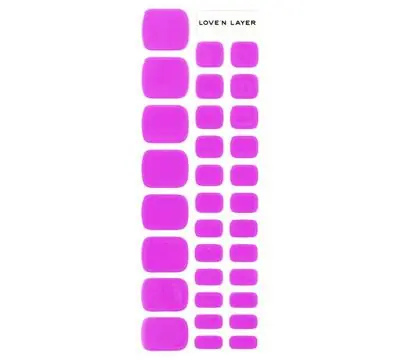 Love‘n Layer Solid Toe Dahlia Purple | Nytt i sortimentet