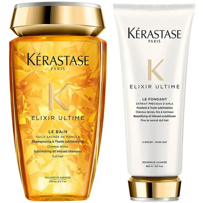 KérastaseElixir Ultime SetShampoo 250 ml + Conditioner 200 ml 450 ml | Superpris