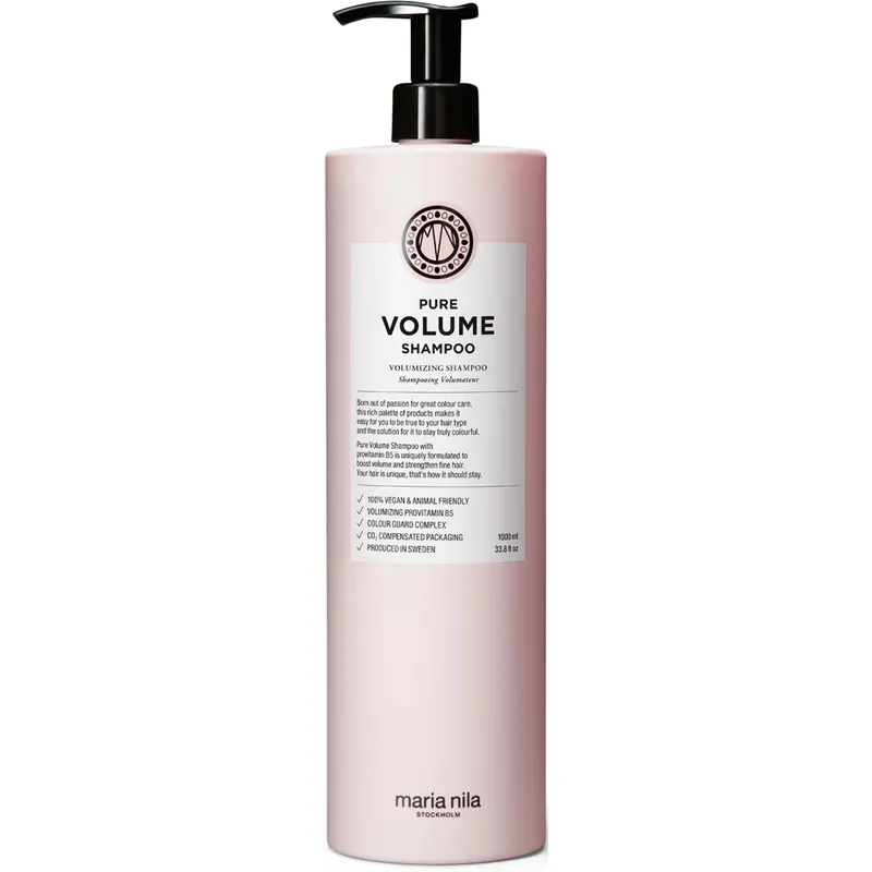 Maria NilaPure VolumeShampoo 1000 ml - Bara denna vecka