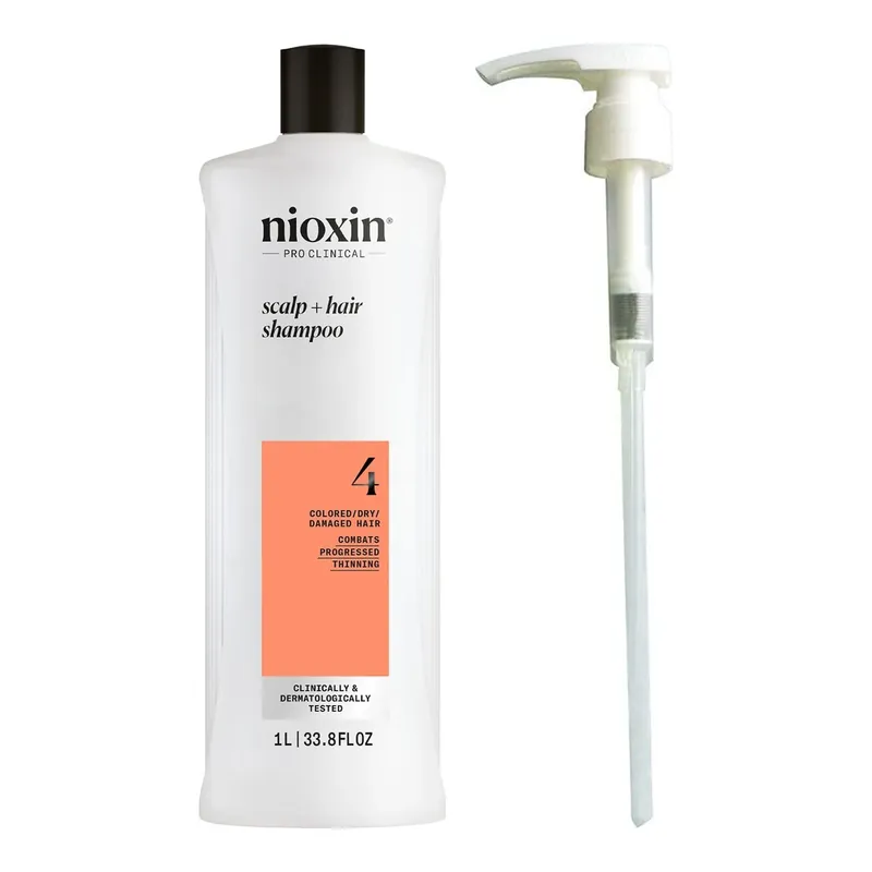 NioxinSystem 4 Shampoo & Pump Set 1000 ml | Outlet