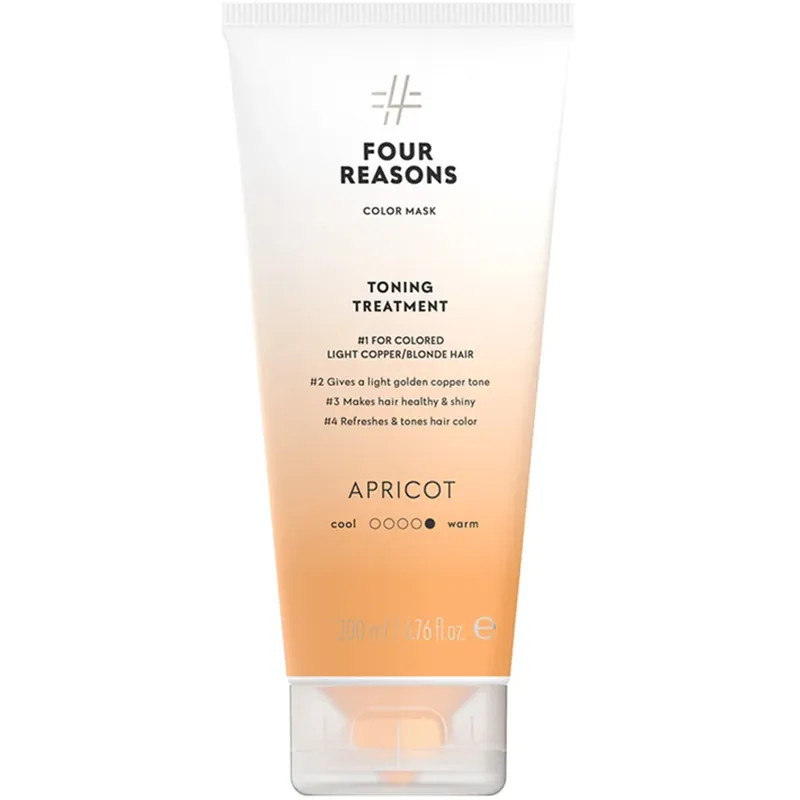 Four ReasonsToning Shampoo Apricot 250 ml - Rabatt