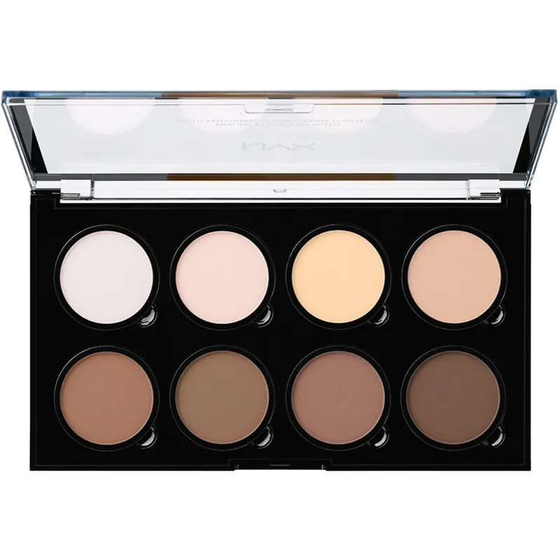 Precis tillagt - NYX Professional MakeupHighlight & Contour Pro PalettHCPP01 21 g