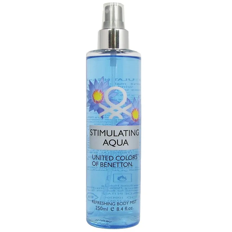 Extra rabatt - Benetton Stimulating Aqua Refreshing Body Mist 250ml
