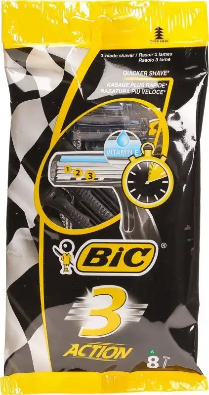 BIC 3 Action 8-pack - Reapris