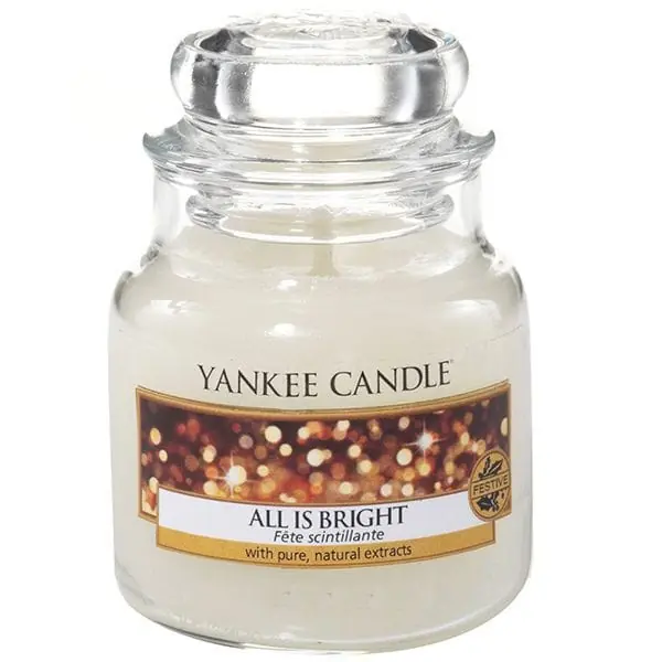Yankee Candle Small - All Is Bright - Outlet