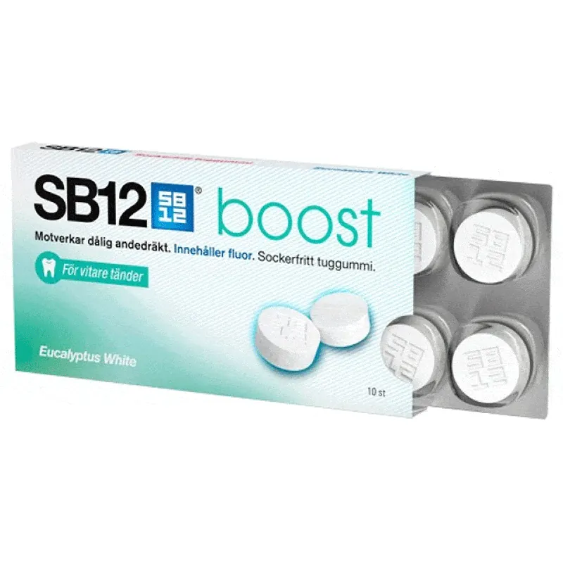 Nyligen tillagt | Boost Tuggummi (eukalyptus) - 10 st