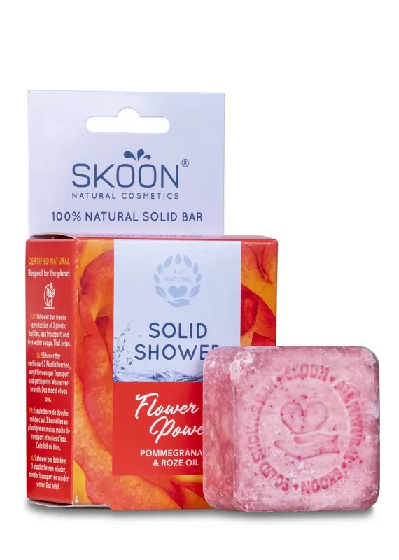 Kan beställas | Solid Shower Flower Power - 90 g